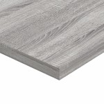 vidaXL Rafturi de perete, 4 buc., gri sonoma, 60x40x1,5 cm, lemn vidaXL Rafturi de perete, 4 buc., gri sonoma, 60x40x1,5 cm, lemn
