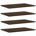 vidaXL Rafturi de perete, 4 buc., stejar maro, 60x40x1,5 cm, lemn vidaXL Rafturi de perete, 4 buc., stejar maro, 60x40x1,5 cm, lemn