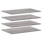 vidaXL Rafturi de perete, 4 buc., gri sonoma, 80x50x1,5 cm, lemn vidaXL Rafturi de perete, 4 buc., gri sonoma, 80x50x1,5 cm, lemn