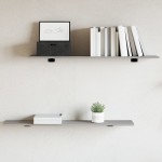 vidaXL Rafturi de perete, 4 buc., gri sonoma, 100x20x1,5 cm, lemn vidaXL Rafturi de perete, 4 buc., gri sonoma, 100x20x1,5 cm, lemn