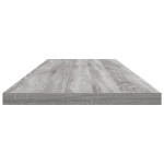 vidaXL Rafturi de perete, 4 buc., gri sonoma, 100x20x1,5 cm, lemn vidaXL Rafturi de perete, 4 buc., gri sonoma, 100x20x1,5 cm, lemn