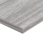 vidaXL Rafturi de perete, 4 buc., gri sonoma, 100x20x1,5 cm, lemn vidaXL Rafturi de perete, 4 buc., gri sonoma, 100x20x1,5 cm, lemn