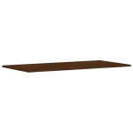vidaXL Rafturi de perete, 4 buc., stejar maro, 100x50x1,5 cm, lemn vidaXL Rafturi de perete, 4 buc., stejar maro, 100x50x1,5 cm, lemn
