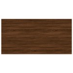 vidaXL Rafturi de perete, 4 buc., stejar maro, 100x50x1,5 cm, lemn vidaXL Rafturi de perete, 4 buc., stejar maro, 100x50x1,5 cm, lemn