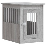 vidaXL Ladă pentru câini, gri sonoma, 45x62x59 cm, lemn prelucrat vidaXL Ladă pentru câini, gri sonoma, 45x62x59 cm, lemn prelucrat
