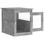 vidaXL Ladă pentru câini, gri beton, 55x75x65 cm, lemn compozit vidaXL Ladă pentru câini, gri beton, 55x75x65 cm, lemn compozit