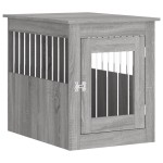vidaXL Ladă pentru câini, gri sonoma, 55x75x65 cm, lemn compozit vidaXL Ladă pentru câini, gri sonoma, 55x75x65 cm, lemn compozit