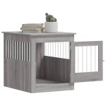 vidaXL Ladă pentru câini, gri sonoma, 64,5x80x71 cm, lemn compozit vidaXL Ladă pentru câini, gri sonoma, 64,5x80x71 cm, lemn compozit