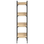 vidaXL Bibliotecă 4 niveluri, stejar sonoma, 35x30x138,5 cm vidaXL Bibliotecă 4 niveluri, stejar sonoma, 35x30x138,5 cm
