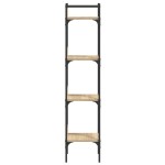 vidaXL Bibliotecă 4 niveluri, stejar sonoma, 35x30x138,5 cm vidaXL Bibliotecă 4 niveluri, stejar sonoma, 35x30x138,5 cm