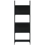 vidaXL Bibliotecă 5 niveluri, negru, 60,5x24x166,5 cm, lemn prelucrat vidaXL Bibliotecă 5 niveluri, negru, 60,5x24x166,5 cm, lemn prelucrat