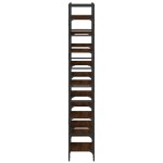 vidaXL Bibliotecă, stejar maro, 127,5x28,5x172,5 cm, lemn prelucrat