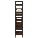 vidaXL Bibliotecă, stejar maro, 160x28,5x136,5 cm, lemn prelucrat