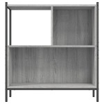 vidaXL Bibliotecă, gri sonoma, 72x28x77,5 cm, lemn prelucrat vidaXL Bibliotecă, gri sonoma, 72x28x77,5 cm, lemn prelucrat