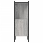 vidaXL Bibliotecă, gri sonoma, 72x28x77,5 cm, lemn prelucrat vidaXL Bibliotecă, gri sonoma, 72x28x77,5 cm, lemn prelucrat