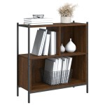 vidaXL Bibliotecă, stejar maro, 72x28x77,5 cm, lemn prelucrat vidaXL Bibliotecă, stejar maro, 72x28x77,5 cm, lemn prelucrat