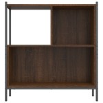 vidaXL Bibliotecă, stejar maro, 72x28x77,5 cm, lemn prelucrat vidaXL Bibliotecă, stejar maro, 72x28x77,5 cm, lemn prelucrat