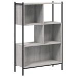 vidaXL Bibliotecă, gri sonoma, 72x28x109 cm, lemn prelucrat vidaXL Bibliotecă, gri sonoma, 72x28x109 cm, lemn prelucrat