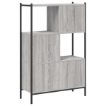 vidaXL Bibliotecă, gri sonoma, 72x28x109 cm, lemn prelucrat vidaXL Bibliotecă, gri sonoma, 72x28x109 cm, lemn prelucrat
