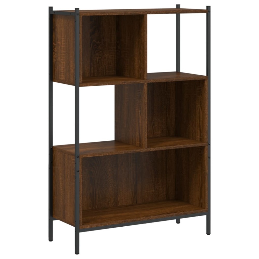 vidaXL Bibliotecă, stejar maro, 72x28x109 cm, lemn prelucrat