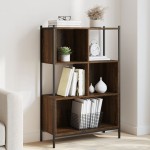 vidaXL Bibliotecă, stejar maro, 72x28x109 cm, lemn prelucrat vidaXL Bibliotecă, stejar maro, 72x28x109 cm, lemn prelucrat