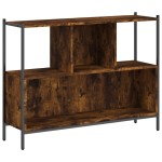 vidaXL Bibliotecă, stejar fumuriu, 102x28x77,5 cm, lemn prelucrat vidaXL Bibliotecă, stejar fumuriu, 102x28x77,5 cm, lemn prelucrat