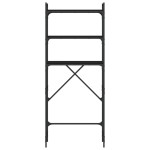 vidaXL Dulap mașină de spălat, negru, 67x25x163 cm lemn prelucrat vidaXL Dulap mașină de spălat, negru, 67x25x163 cm lemn prelucrat