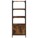 vidaXL Bibliotecă 3 niveluri, stejar fumuriu, 41x30x109,5 cm, lemn vidaXL Bibliotecă 3 niveluri, stejar fumuriu, 41x30x109,5 cm, lemn