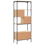 vidaXL Bibliotecă cu 5 niveluri, stejar sonoma, 76x33x188,5 cm, lemn vidaXL Bibliotecă cu 5 niveluri, stejar sonoma, 76x33x188,5 cm, lemn