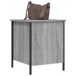 vidaXL Bancă de depozitare, gri sonoma, 40x42,5x50 cm, lemn prelucrat vidaXL Bancă de depozitare, gri sonoma, 40x42,5x50 cm, lemn prelucrat