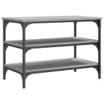 vidaXL Bancă de pantofi, gri sonoma, 70x38,5x49 cm, lemn prelucrat vidaXL Bancă de pantofi, gri sonoma, 70x38,5x49 cm, lemn prelucrat