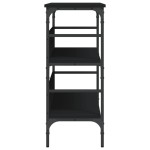 vidaXL Măsuță consolă, negru, 100x32x75 cm, lemn compozit vidaXL Măsuță consolă, negru, 100x32x75 cm, lemn compozit