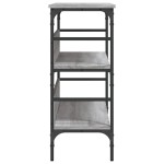 vidaXL Măsuță consolă, gri sonoma, 100x32x75 cm, lemn prelucrat vidaXL Măsuță consolă, gri sonoma, 100x32x75 cm, lemn prelucrat