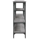 vidaXL Măsuță consolă, gri sonoma, 160x29x80 cm, lemn prelucrat vidaXL Măsuță consolă, gri sonoma, 160x29x80 cm, lemn prelucrat