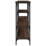 vidaXL Măsuță consolă, stejar maro, 160x29x80 cm, lemn prelucrat vidaXL Măsuță consolă, stejar maro, 160x29x80 cm, lemn prelucrat