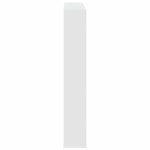 vidaXL Tăblie cu dulap și LED, alb, 120x17x102 cm vidaXL Tăblie cu dulap și LED, alb, 120x17x102 cm
