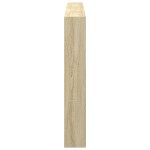 vidaXL Tăblie de pat cu dulap și LED, stejar sonoma, 180x17x102 cm vidaXL Tăblie de pat cu dulap și LED, stejar sonoma, 180x17x102 cm