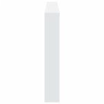 vidaXL Tăblie cu dulap și LED, alb, 200x17x102 cm vidaXL Tăblie cu dulap și LED, alb, 200x17x102 cm