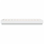 vidaXL Cadru de pat cu lumini LED, alb, 90x190 cm vidaXL Cadru de pat cu lumini LED, alb, 90x190 cm