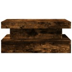 vidaXL Măsuță de cafea cu lumini LED, stejar sonoma, 90x50x40 cm vidaXL Măsuță de cafea cu lumini LED, stejar sonoma, 90x50x40 cm