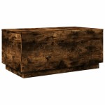 vidaXL Măsuță de cafea cu lumini LED, stejar sonoma, 90x50x40 cm vidaXL Măsuță de cafea cu lumini LED, stejar sonoma, 90x50x40 cm