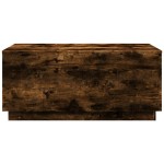 vidaXL Măsuță de cafea cu lumini LED, stejar sonoma, 90x50x40 cm vidaXL Măsuță de cafea cu lumini LED, stejar sonoma, 90x50x40 cm