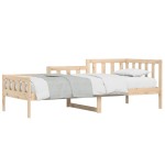 vidaXL Pat de zi fără saltea, 90x190 cm, lemn masiv de pin