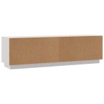 vidaXL Comodă TV, alb, 140x35x40 cm, lemn masiv de pin