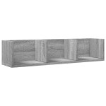 vidaXL Dulap de perete, gri sonoma, 75x18x16,5 cm, lemn compozit vidaXL Dulap de perete, gri sonoma, 75x18x16,5 cm, lemn compozit