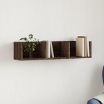 vidaXL Dulap de perete, stejar maro, 75x18x16,5 cm, lemn compozit vidaXL Dulap de perete, stejar maro, 75x18x16,5 cm, lemn compozit