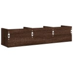 vidaXL Dulap de perete, stejar maro, 75x18x16,5 cm, lemn compozit vidaXL Dulap de perete, stejar maro, 75x18x16,5 cm, lemn compozit