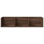 vidaXL Dulapuri perete 2 buc. stejar maro 75x18x16,5 cm lemn prelucrat
