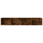 vidaXL Dulap de perete, stejar fumuriu, 99x18x16,5 cm, lemn compozit