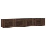 vidaXL Dulap de perete, stejar maro, 99x18x16,5 cm, lemn compozit vidaXL Dulap de perete, stejar maro, 99x18x16,5 cm, lemn compozit